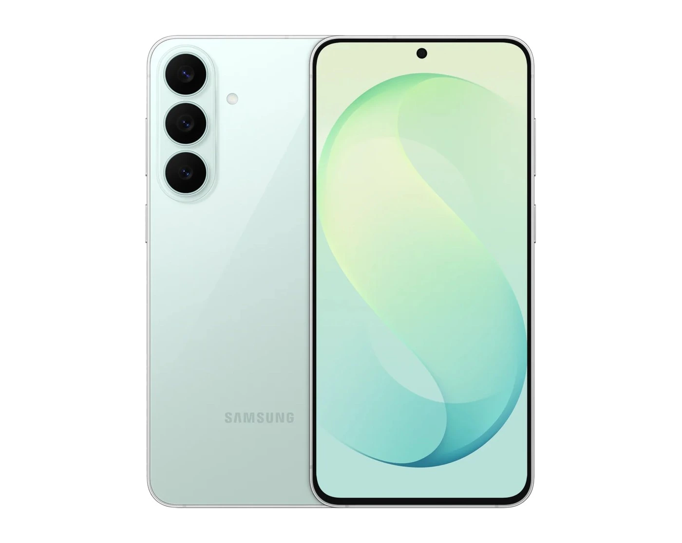 Samsung Galaxy S26 FE 5G, front and back